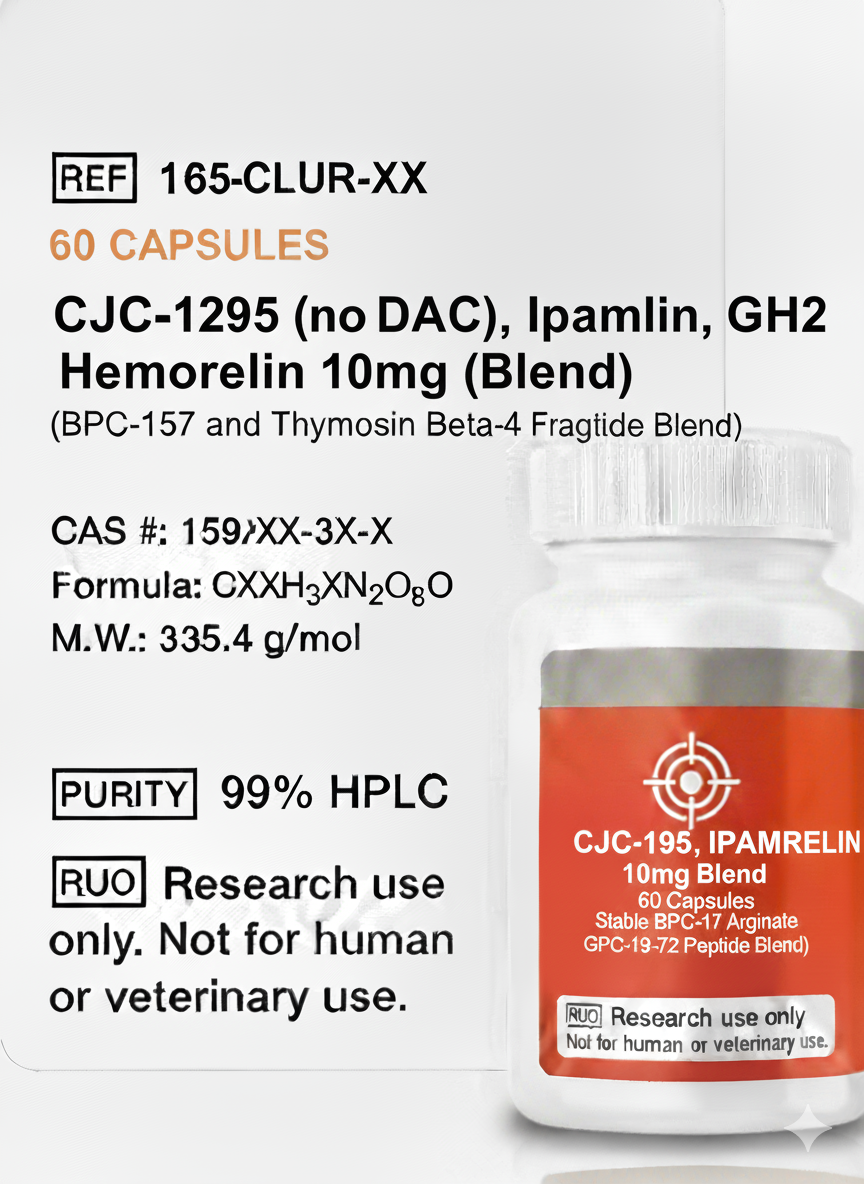 CJC-1295 (no DAC), Ipamorelin 10mg (Blend) CJC-1295 (no DAC), Ipamorelin 10mg (Blend)