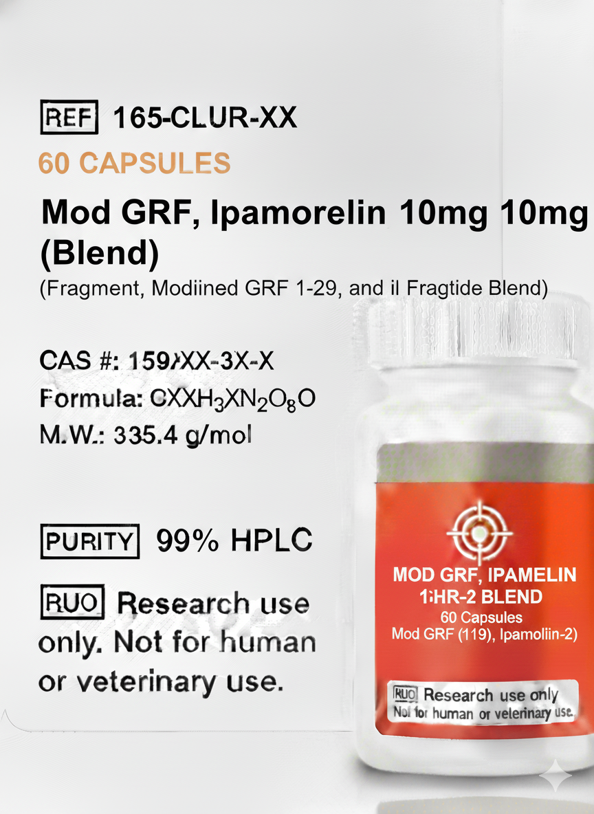 Mod GRF (1-29) + Ipamorelin 10mg (Blend) Mod GRF (1-29) + Ipamorelin 10mg (Blend)