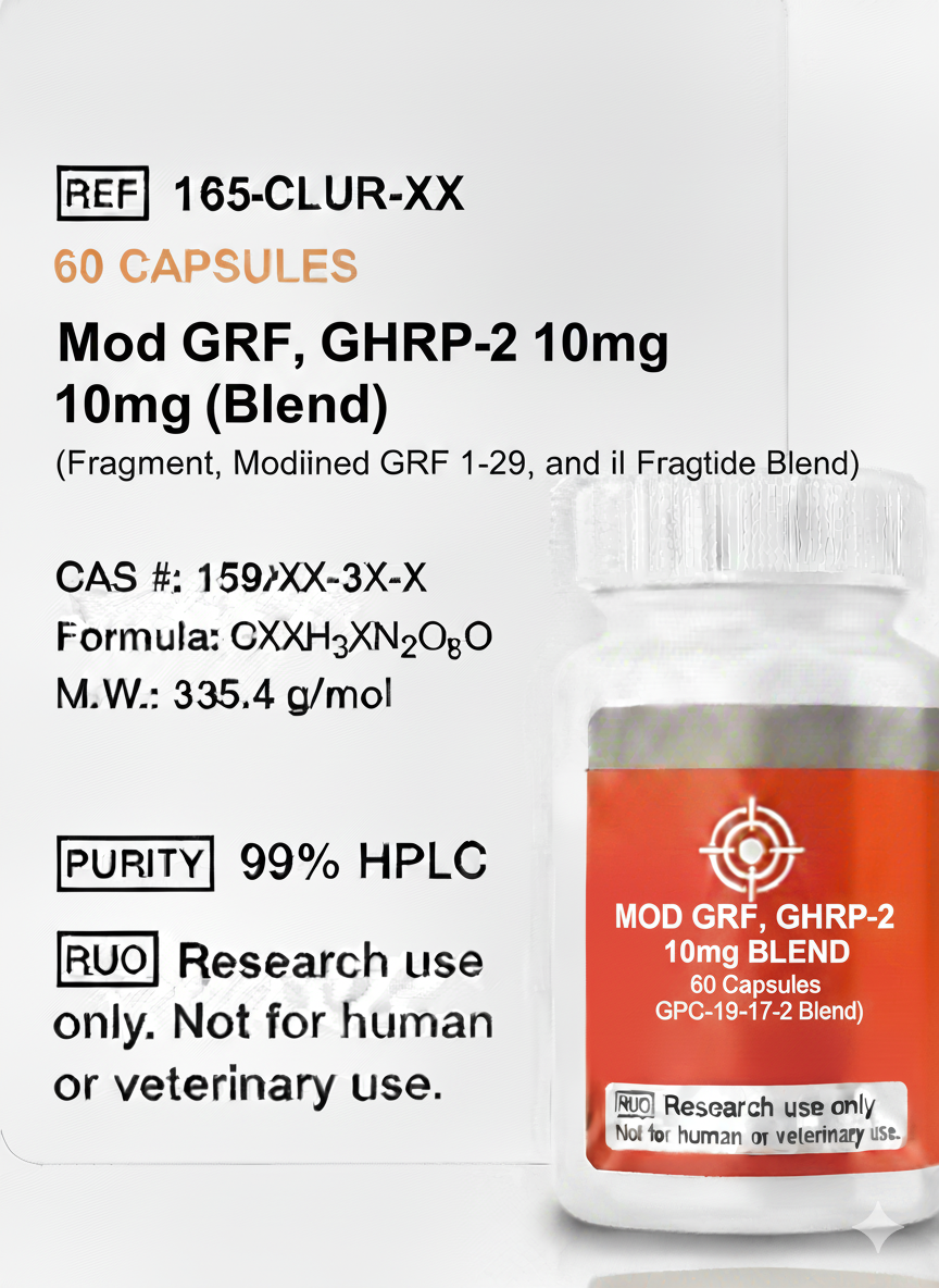 Mod GRF, GHRP-2 10mg (Blend) Mod GRF (1-29) + GHRP-2 10mg (Blend)
