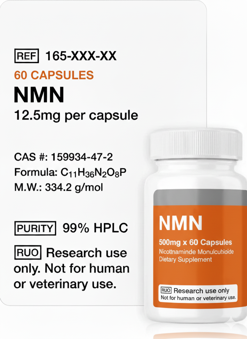 NMN 500mg (60 Capsules) NMN 500mg (60 Capsules)