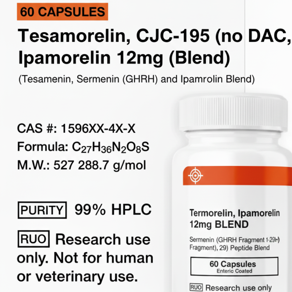 Tesamorelin + CJC-1295 (no DAC) + Ipamorelin
