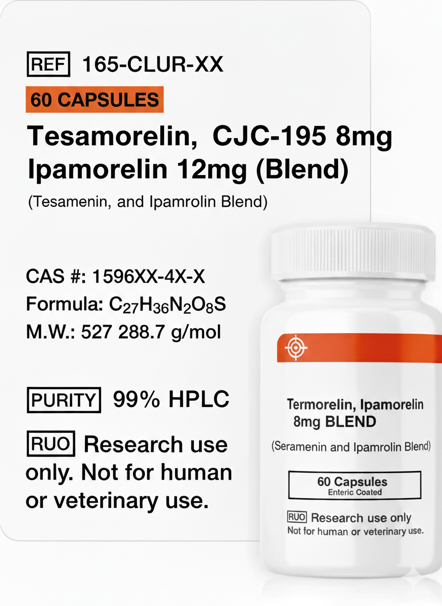 Tesamorelin, Ipamorelin 8mg (Blend) Tesamorelin + Ipamorelin 8mg (Blend)